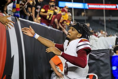 Commanders QB Jayden Daniels shares appreciation for team’s fans