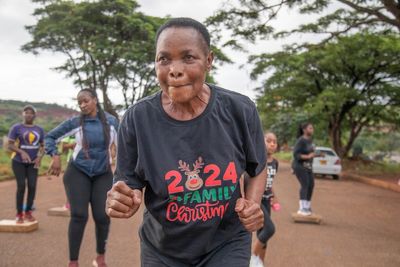 A fitness club in a Zimbabwe cemetery aims to outpace death one step at a time