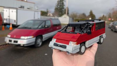 This Pontiac Trans Sport Is Our New Favorite Lego Set