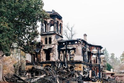 The landmark home of a California family was destroyed by fire. Now a city reckons with its painful history