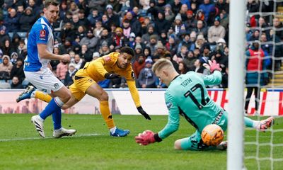 João Gomes and Cunha’s quickfire double gives Wolves win at Blackburn