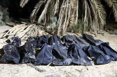 Libya finds two mass graves with bodies of nearly 50 migrants, refugees