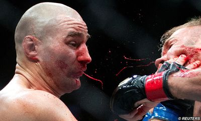 Photos: The goriest shots from Sean Strickland’s bloody UFC 312 loss