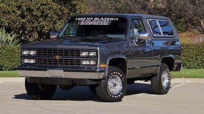 You Can Own the Newest 1989 Chevrolet Blazer in Existence