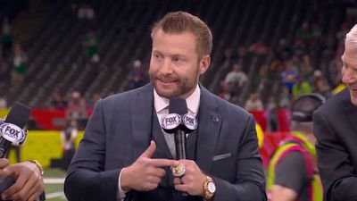 Sean McVay Flexes Massive Super Bowl Ring Ahead of Chiefs vs. Eagles