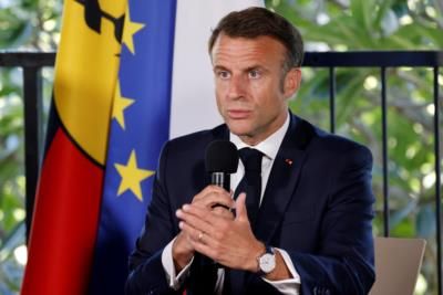 French President Macron Criticizes US Tariff Threats