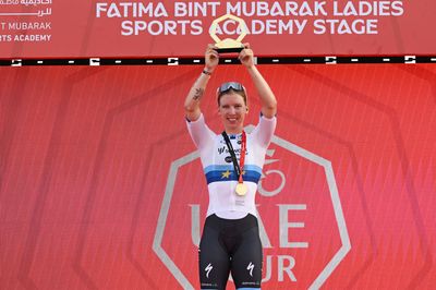 Lorena Wiebes closes in on 100th pro win with third UAE Tour Women stage