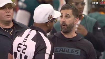 Eagles’ Nick Sirianni Tore Into Ref After Chiefs Got Early Questionable Call