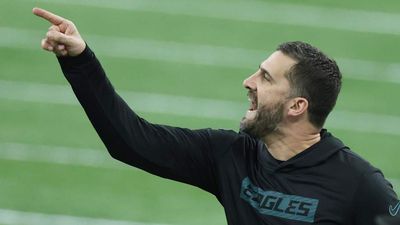 Eagles' Nick Sirianni Had Fired-Up Sideline Reaction After Cooper DeJean's Pick-Six