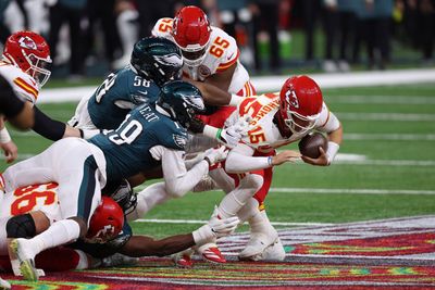 The Eagles hit the Chiefs. Then hit them again. Then won the 2025 Super Bowl.