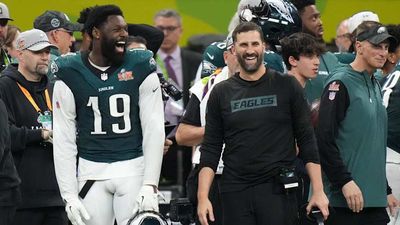 Eagles Coach Nick Sirianni Cries After Family Adorably Interrupts Super Bowl Interview