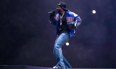 Kendrick Lamar’s Super Bowl half-time show review – game over for Drake