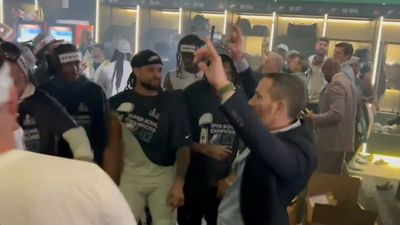 Howie Roseman Was Partying in Eagles' Locker Room After Super Bowl LIX Victory