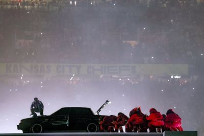 Super Bowl halftime performer detained during Kendrick Lamar show after unfurling Sudan-Palestine flag