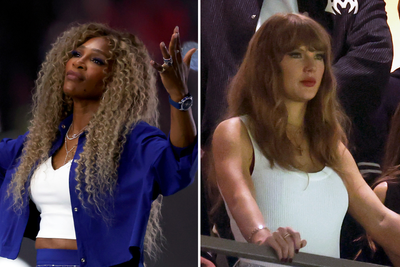 Serena Williams defends Taylor Swift after singer booed at 2025 Super Bowl