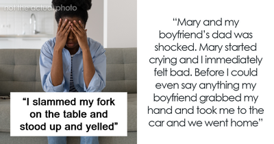 Man’s Mom Can’t Stop Fat-Shaming His GF, Leaves The Table Crying When She Finally Claps Back