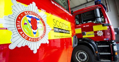 More than 50 firefighters rush to huge blaze at Aberdeen truck dealership