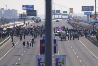 Serbian Students Protest Government Corruption After Deadly Canopy Collapse