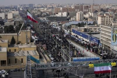 Iranians Rally In Tehran To Mark Islamic Revolution Anniversary