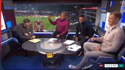 Dion Dublin’s seven-word response to angry Tottenham fan interrupting BBC FA Cup coverage