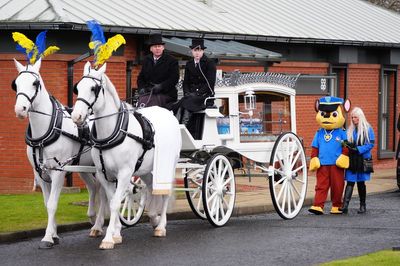 Community pays tribute to tragic schoolgirl on her ‘final journey’