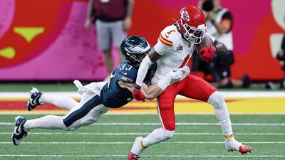 Chiefs' Xavier Worthy Broke Super Bowl Record in Blowout Loss to Eagles