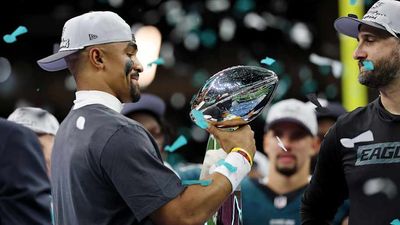 Jalen Hurts Finally Gets to Change His Phone Screensaver After Winning Super Bowl