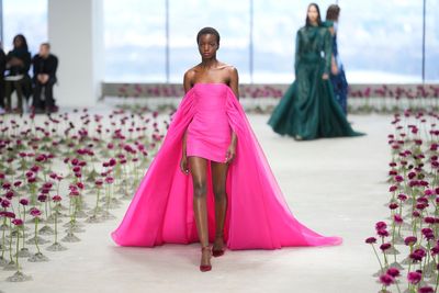 Carolina Herrera debuts 66 new looks from fall collection at top of New York skyscraper