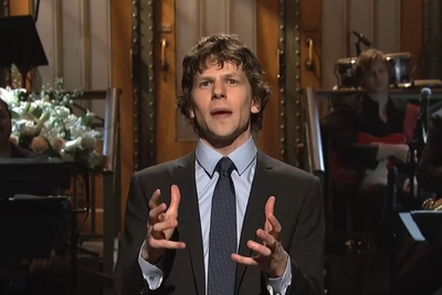 Jesse Eisenberg says he’s still haunted by ‘dumb thing’ he did before hosting SNL