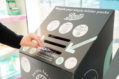 Boots rolls out national blister pack recycling scheme