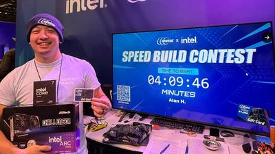 Newegg's speedy PC building contest sees two builders finish in under five minutes, leaving my best time in the mud