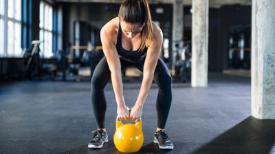 New to kettlebells? Try this four-move, beginner-friendly workout to build full-body strength