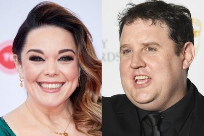 Lisa Riley reacts to ‘derogatory’ joke made by angry Peter Kay