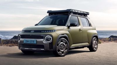 The Hyundai Casper Electric Cross Is a Cute Off-Roader Wannabe