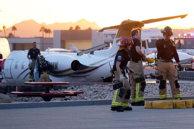 Video: Motley Crue singer Vince Neil’s private jet crashes into plane killing pilot in Arizona