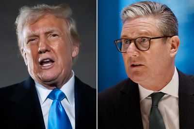 Starmer under pressure to secure US trade deal after Trump suggests Australia could avoid 25% steel tariffs