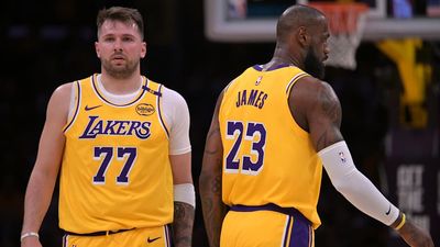 In Lakers Debut, Luka Doncic Shows Flashes of Brilliance Backed by LeBron James