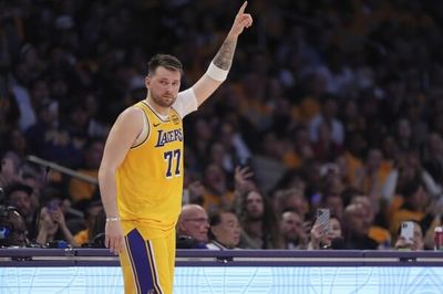 Luka Doncic underwhelming on Lakers debut with just 14 points