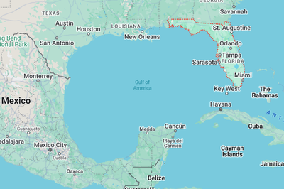 Google Maps renames Gulf of Mexico to Gulf of America - but not in Mexico