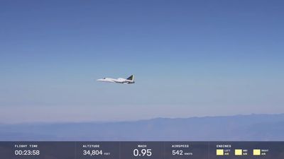 Boom Supersonic's XB-1 jet breaks sound barrier 3 times on final test flight (video, photos)