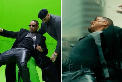 Will Smith suffers The Matrix mishap in behind-the-scenes peek at new music video