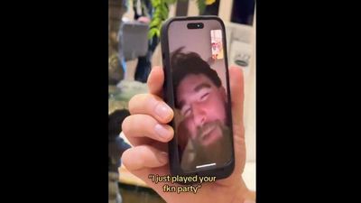 Smiling Travis Kelce Seen in FaceTime Call With The Chainsmokers After Super Bowl Loss