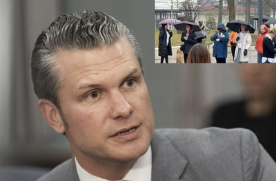 Pete Hegseth Met by Military Families Chanting 'DEI' in Protest Against Trump Admin's Policy Changes