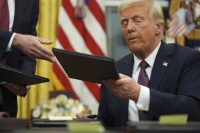 President Trump Signs Order To Reduce Federal Government Workforce