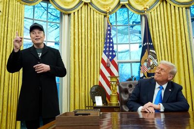 Elon Musk appears with Trump and tries to claim ‘Doge’ team is transparent