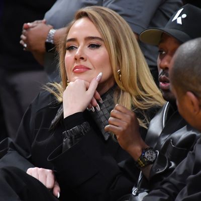 Adele Taps Into the French Manicure Renaissance for Date Night with Rich Paul