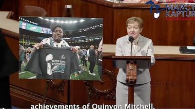 Eagles CB Quinyon Mitchell Gets Shoutout on U.S. House Floor Following Super Bowl Win