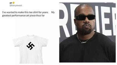 Kanye West's website SHUT DOWN over Nazi T-shirt sales; rapper dropped from talent agency