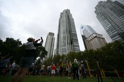 More than 100 people evacuated after fire in luxury skyscraper in Argentina