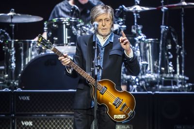 Sir Paul McCartney plays surprise concert in small New York venue